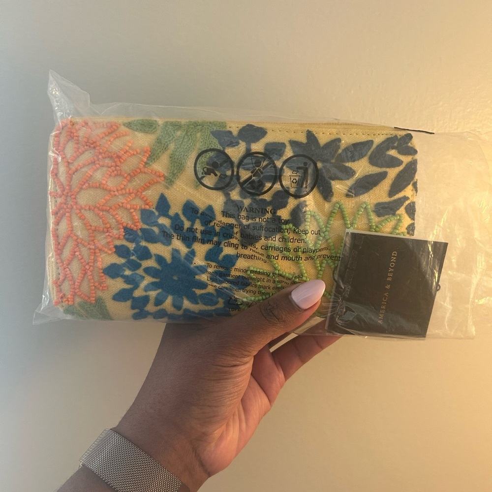 Floral Patterned Wallet